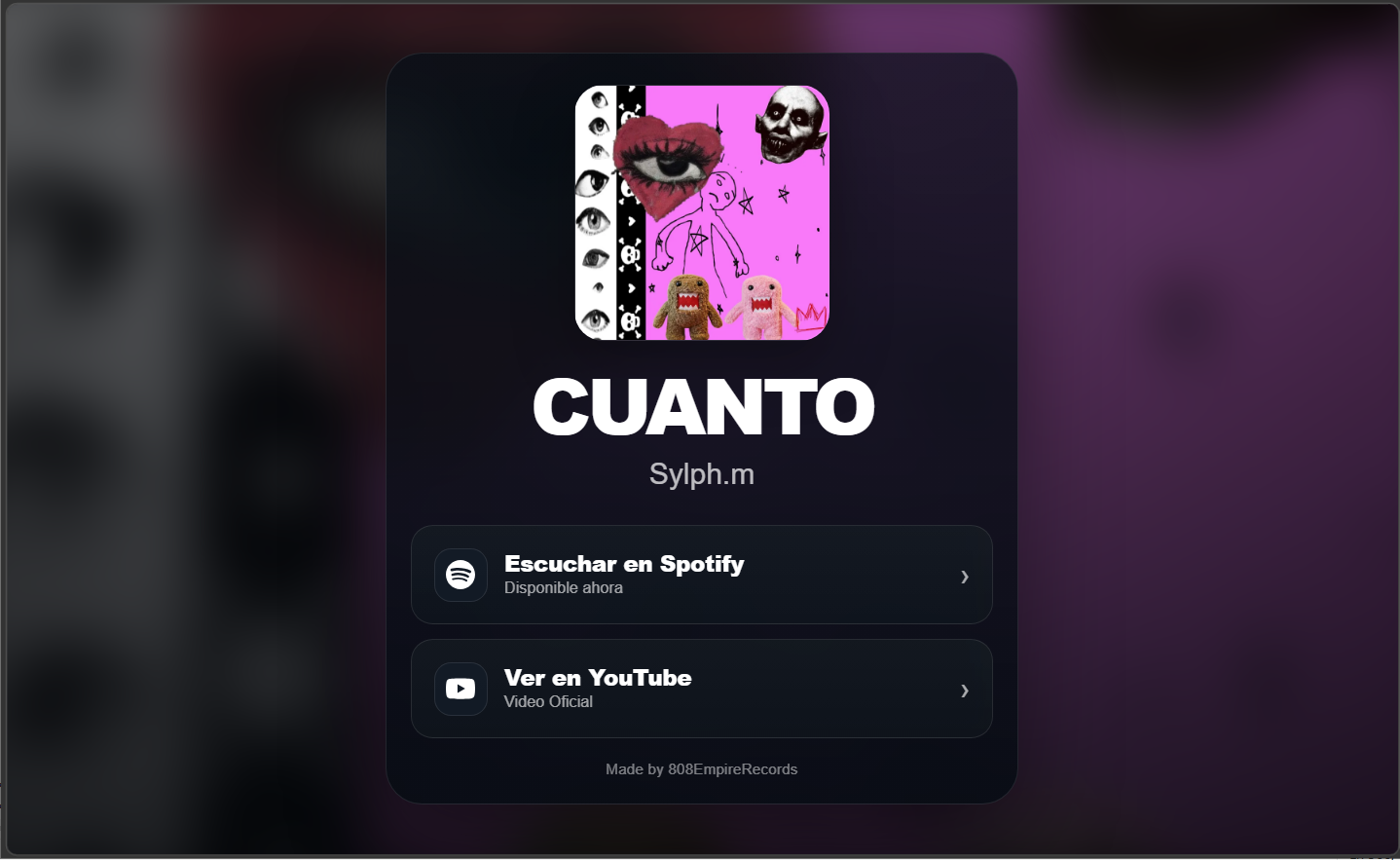 Página de release